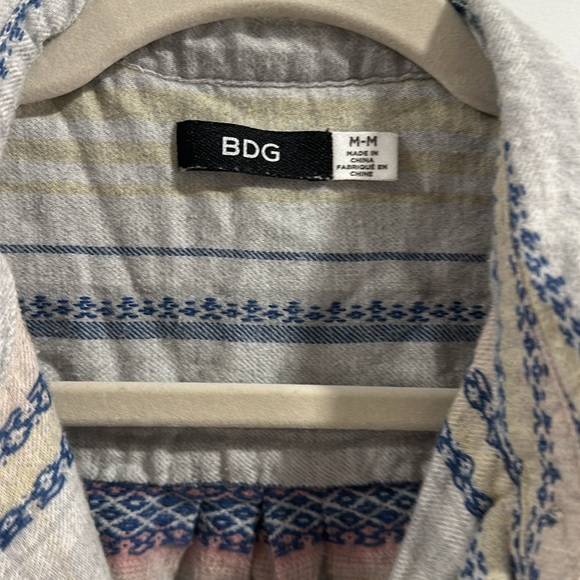 BDG Button Down Colorful Shirt - Picture 3 of 9